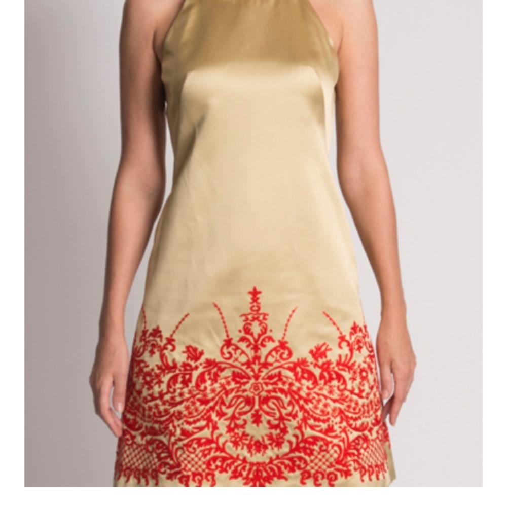 🌷NWOT Sleek Tailored satin dress🌷